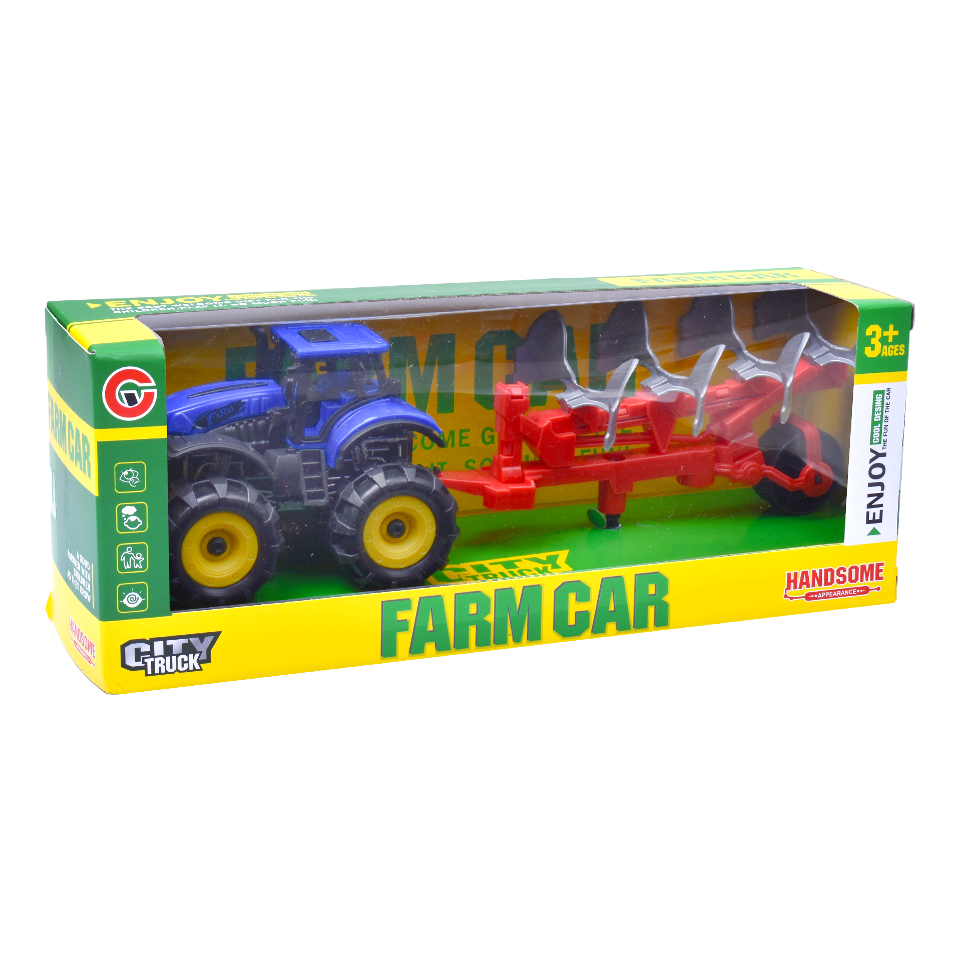 Brinquedo Trator Fricção