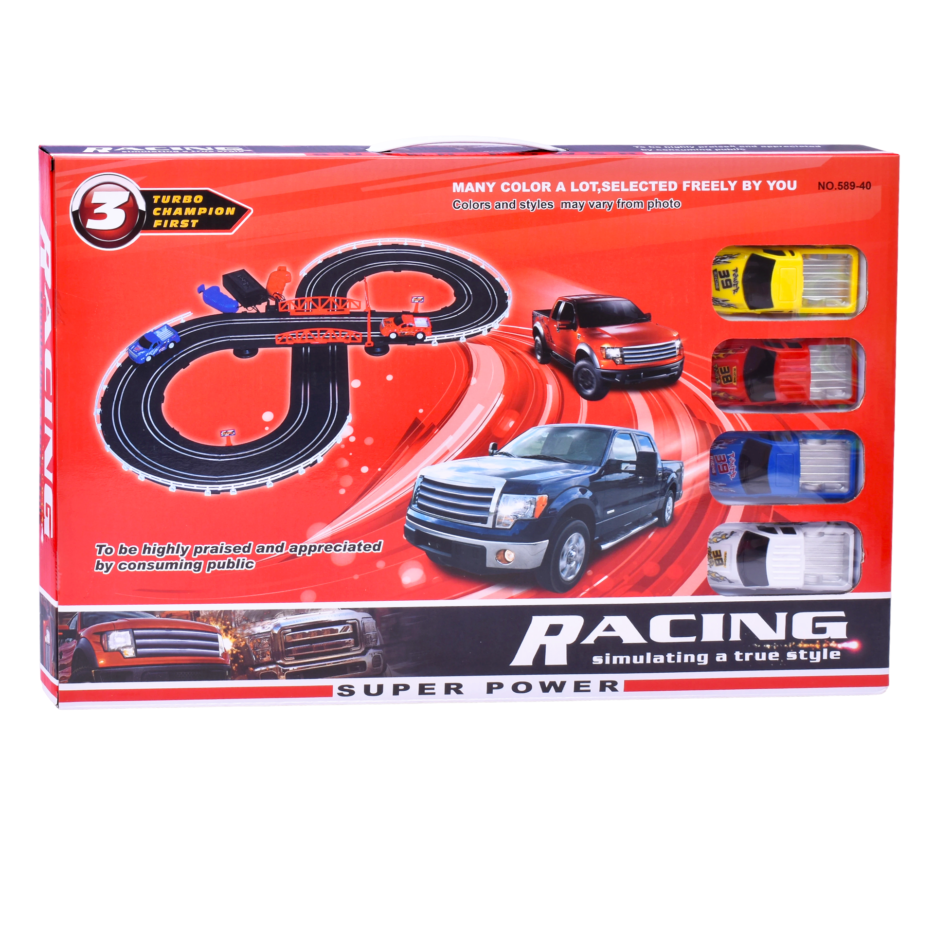 Brinquedo Pista Carros+Comandos