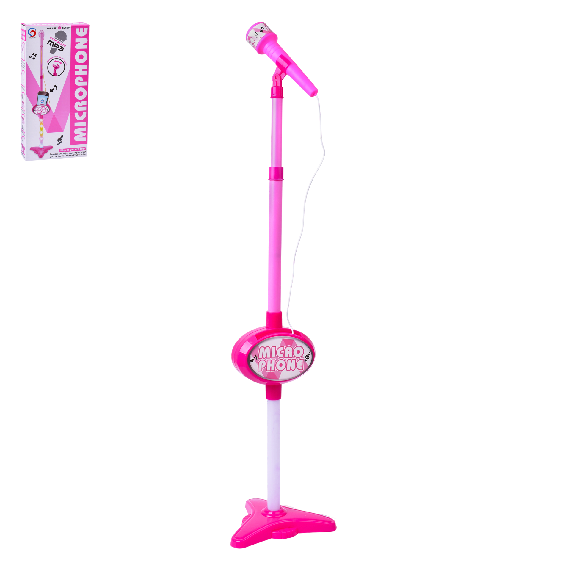 Brinquedo Microfone MP3 Player