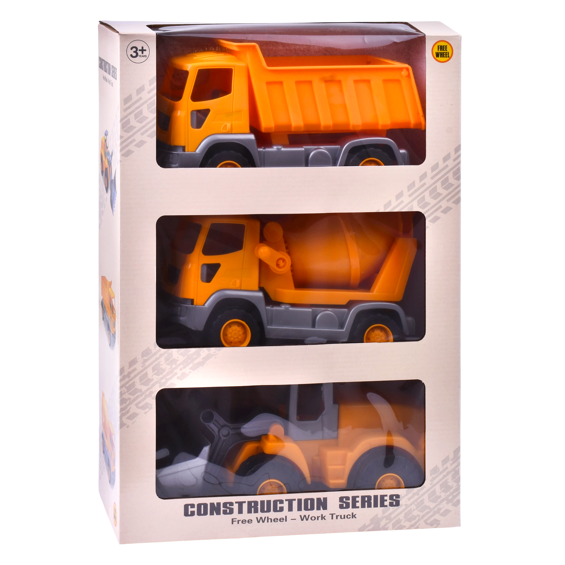Brinquedo Camião Construção 3 u.