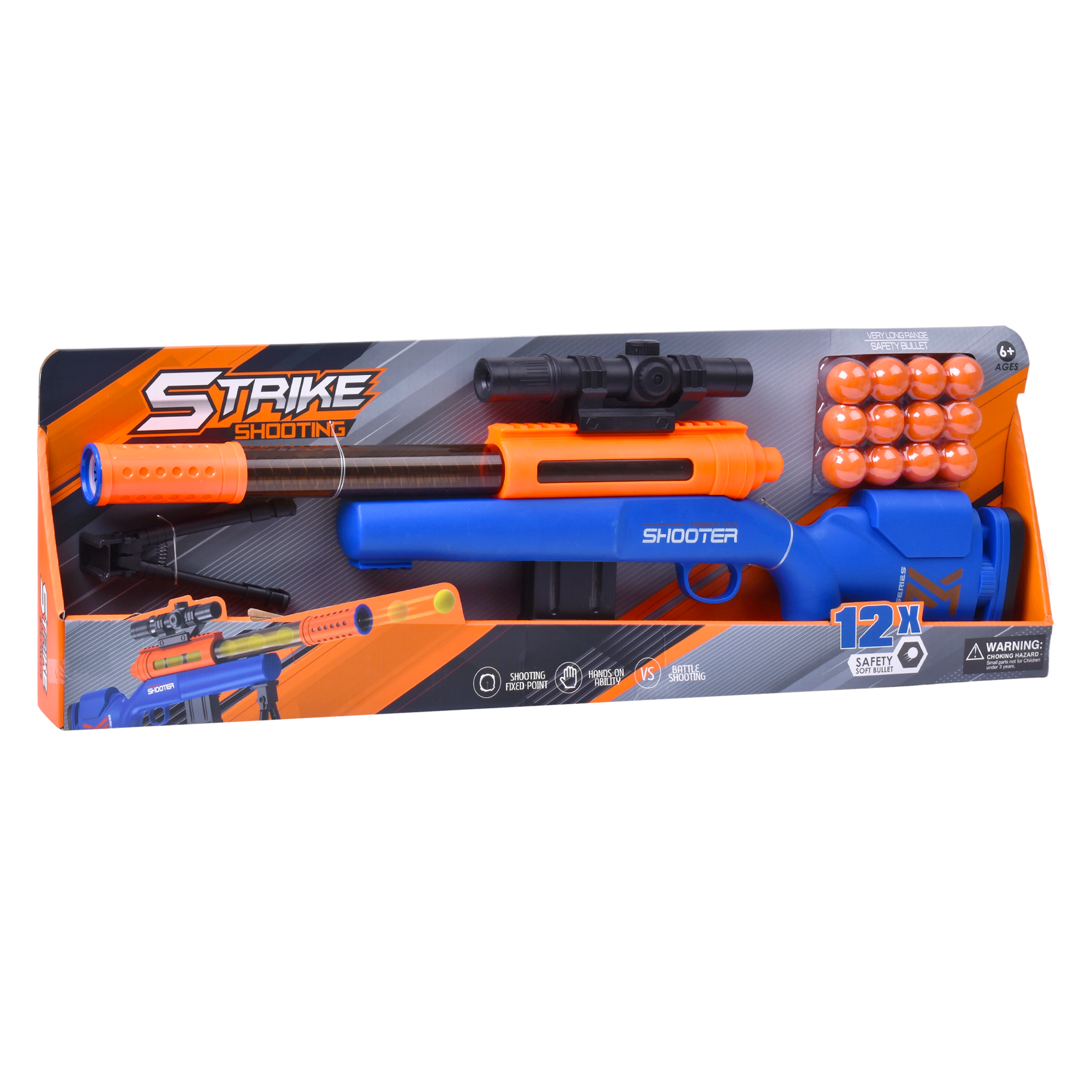 Brinquedo Pistola C/ Balas
