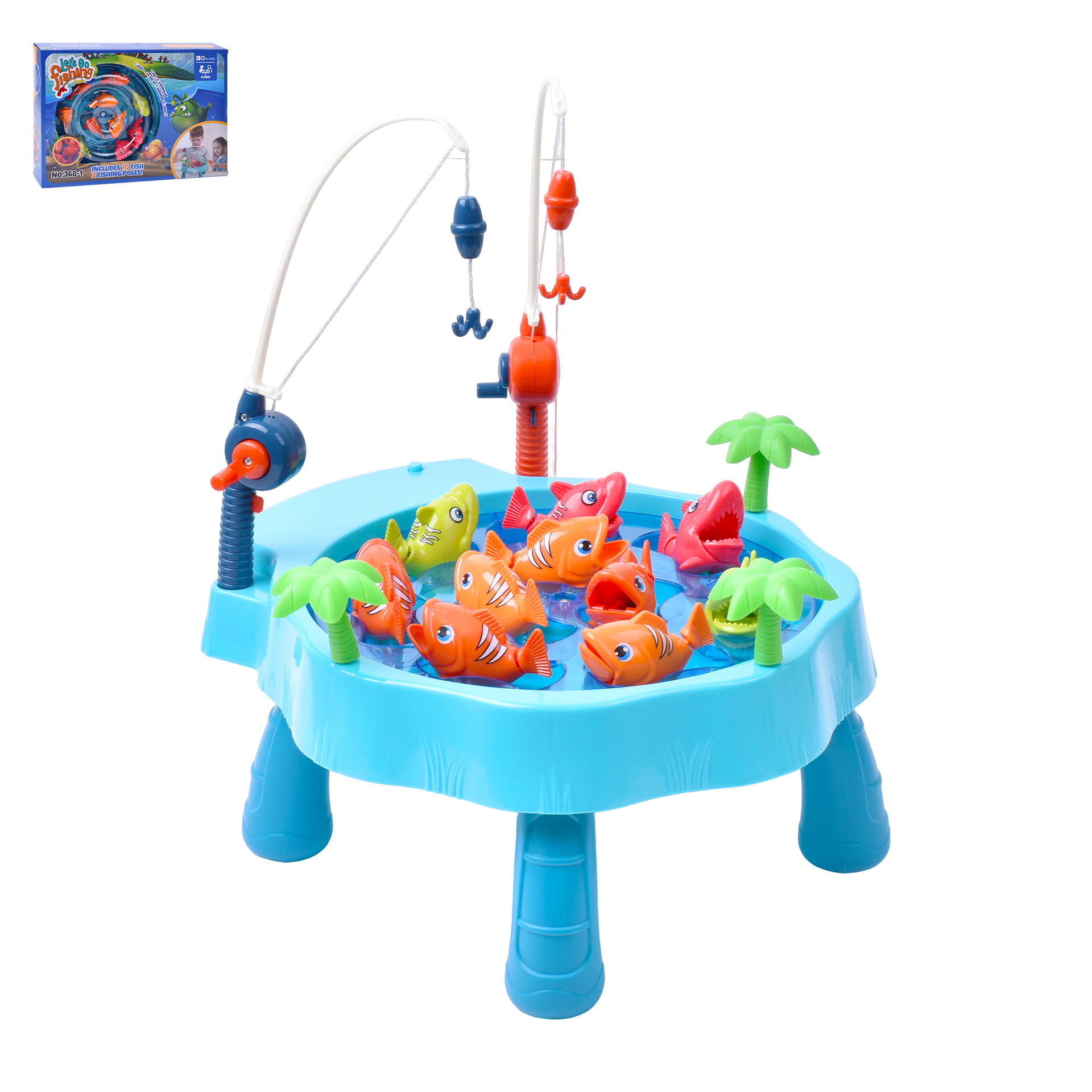 Brinquedo Jogo Da Pesca Som
