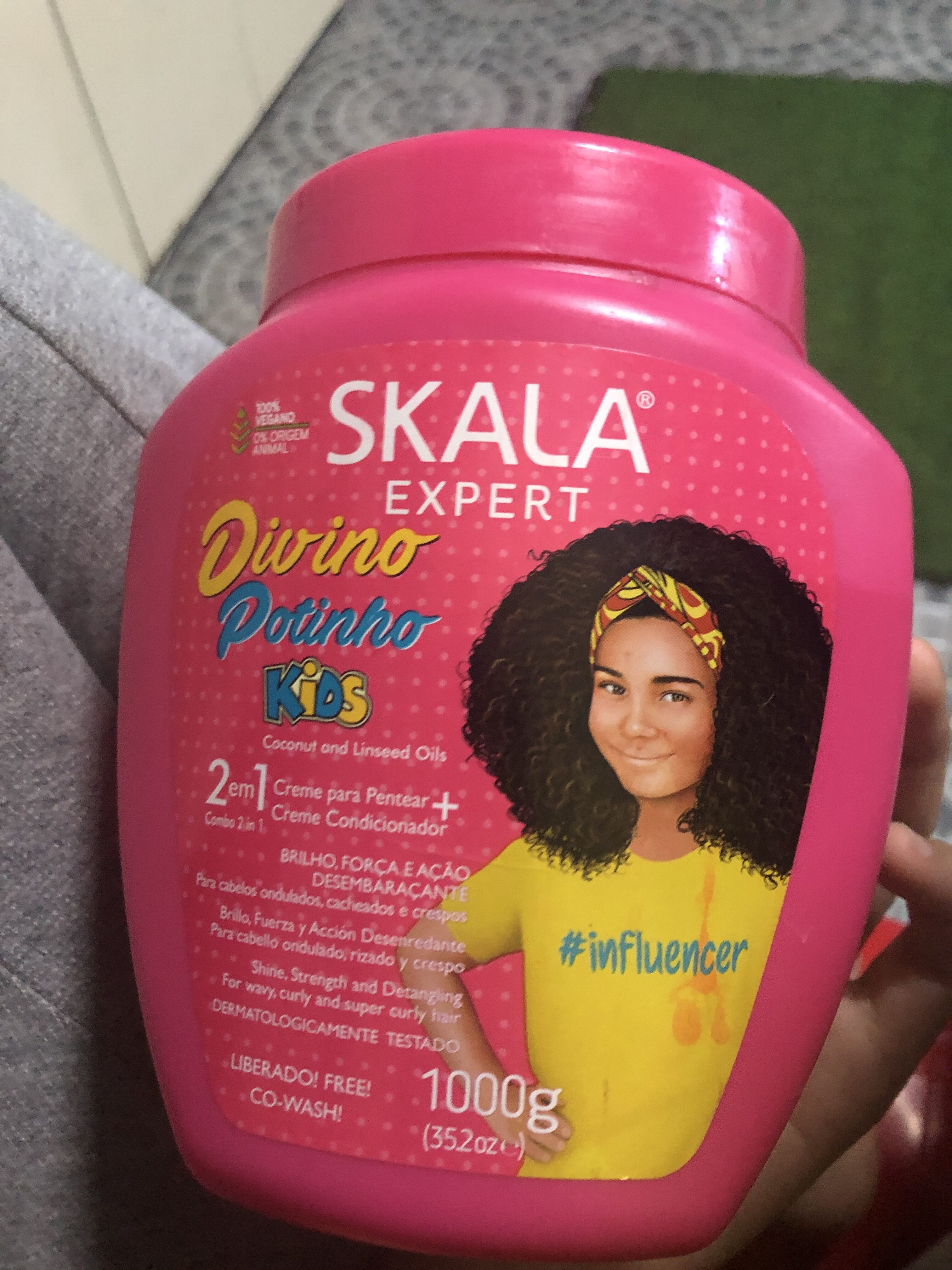 Skala Mascara Cabelo Kids 1000 Gr