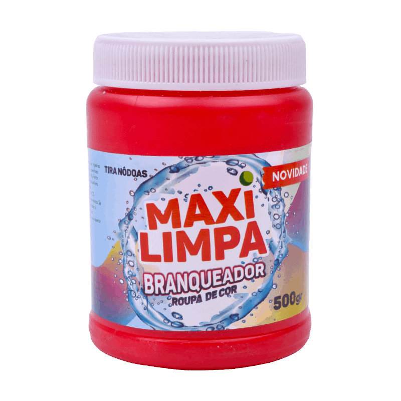 Maxi Branqueador Roupa Cor 500 gr