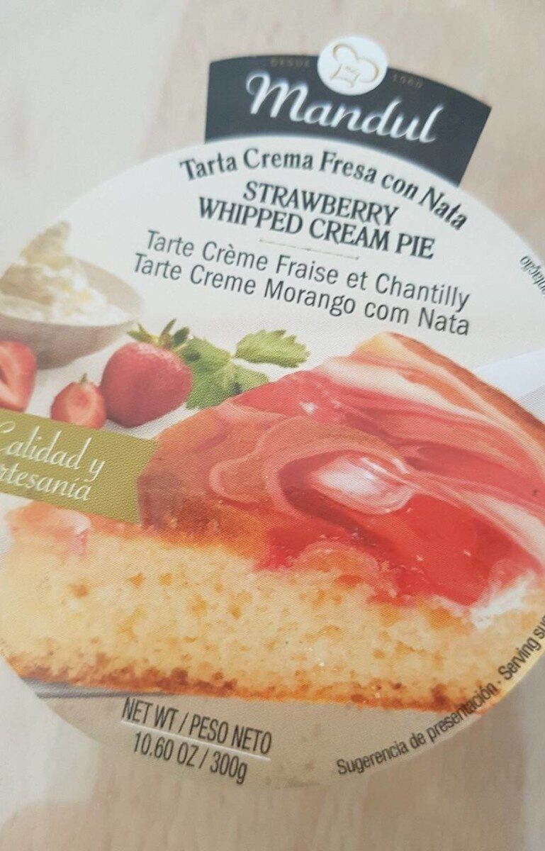 Tarte Morango 300 Gr Mandul