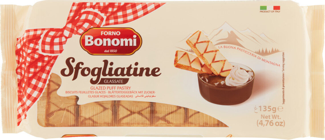 Bonomi  Sfogliatine Glassate 135 g