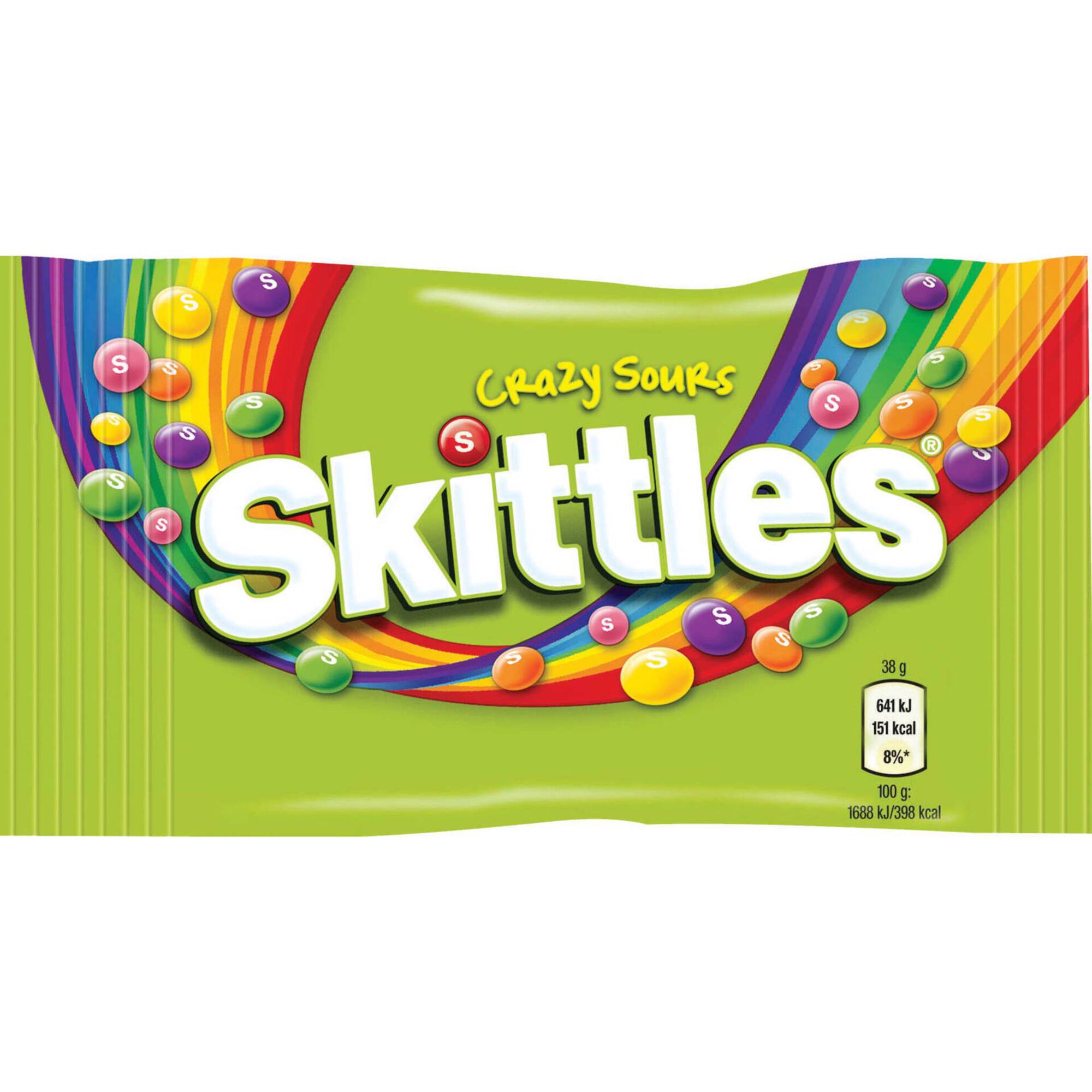 Skittles Crazy 38Gr x 14 unid.