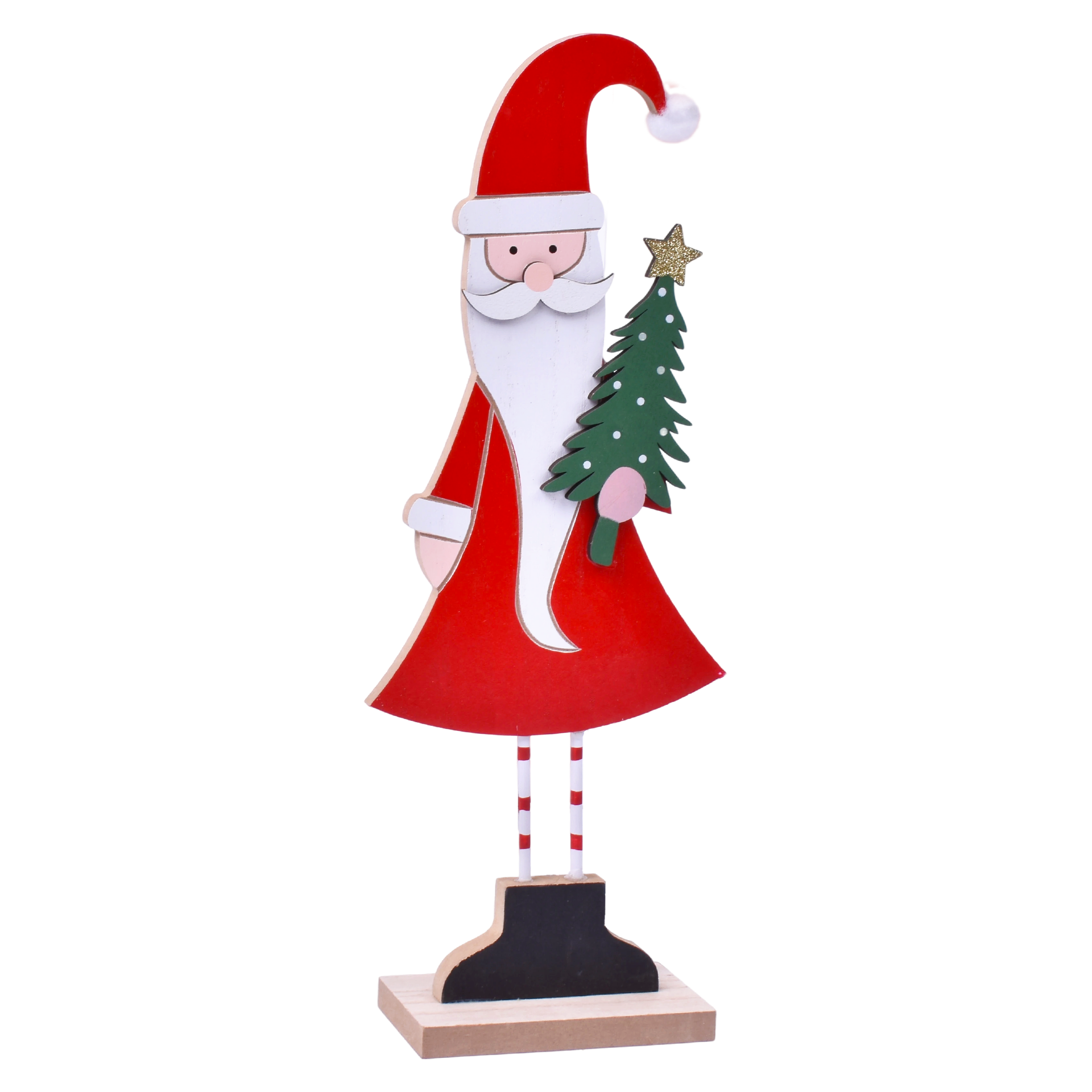 Decoração Pai Natal Mdf