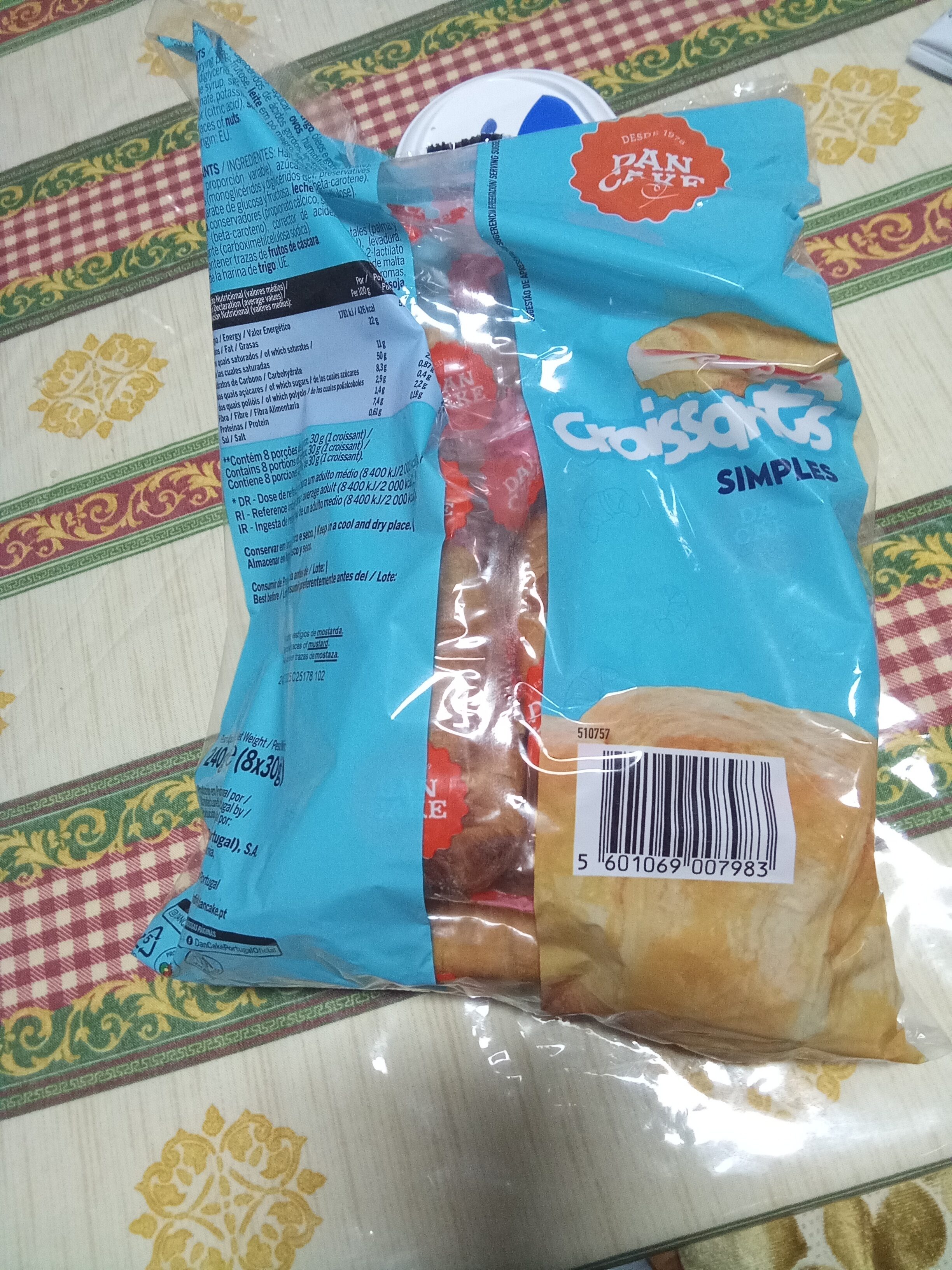 Dan Cake Croissant Simples 240 g