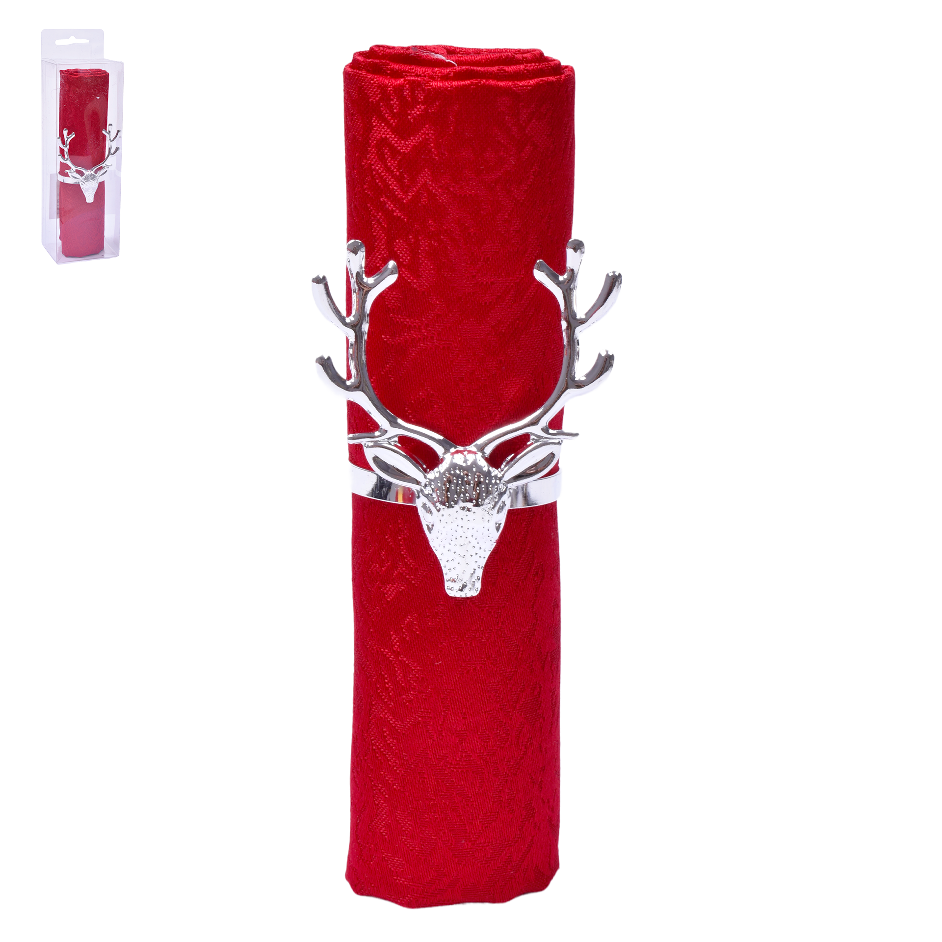 Decoração Natal Argola+Guardanapo