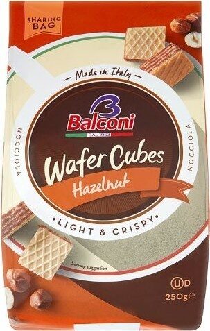 Balconi Wafers Cubi Avelâ 250 Gr