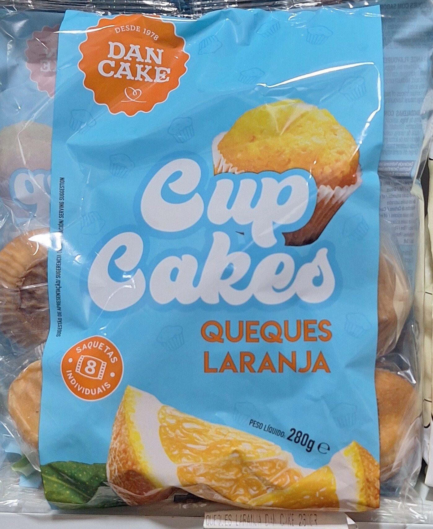 Dan Cake Queques Laranja 280 g