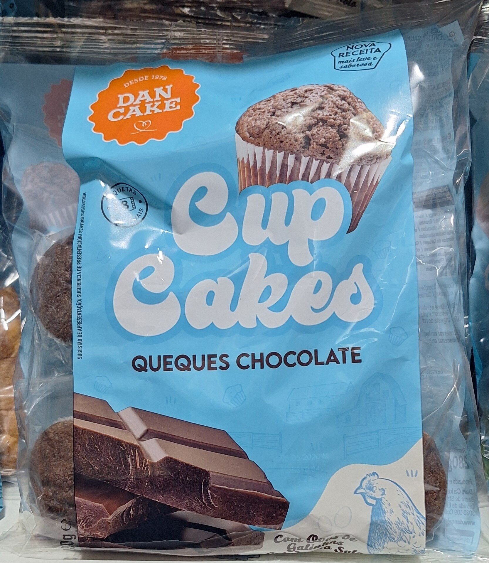 Dan Cake Queques Chocolate 280 g
