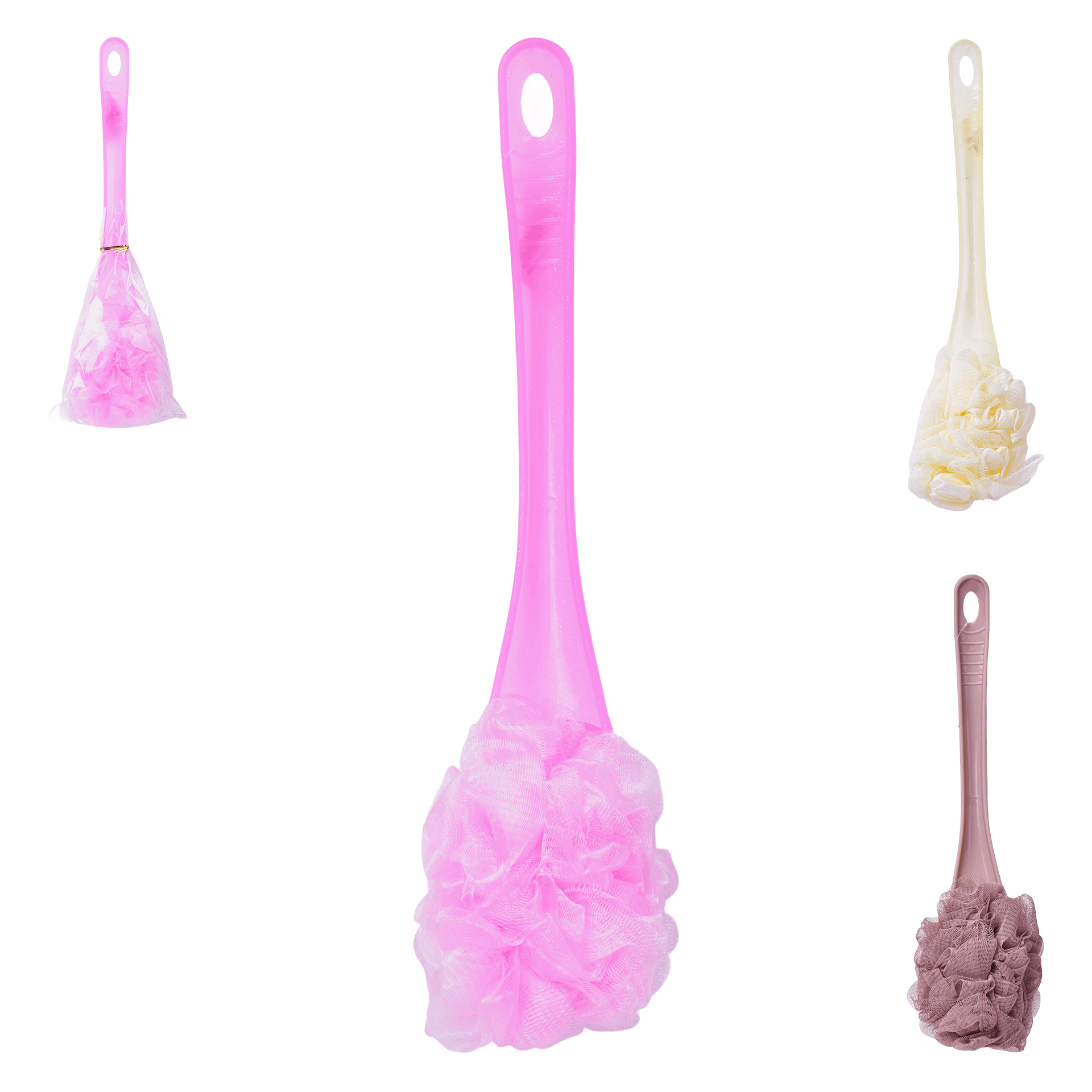 Esponja Banho C/Cabo 46 cm