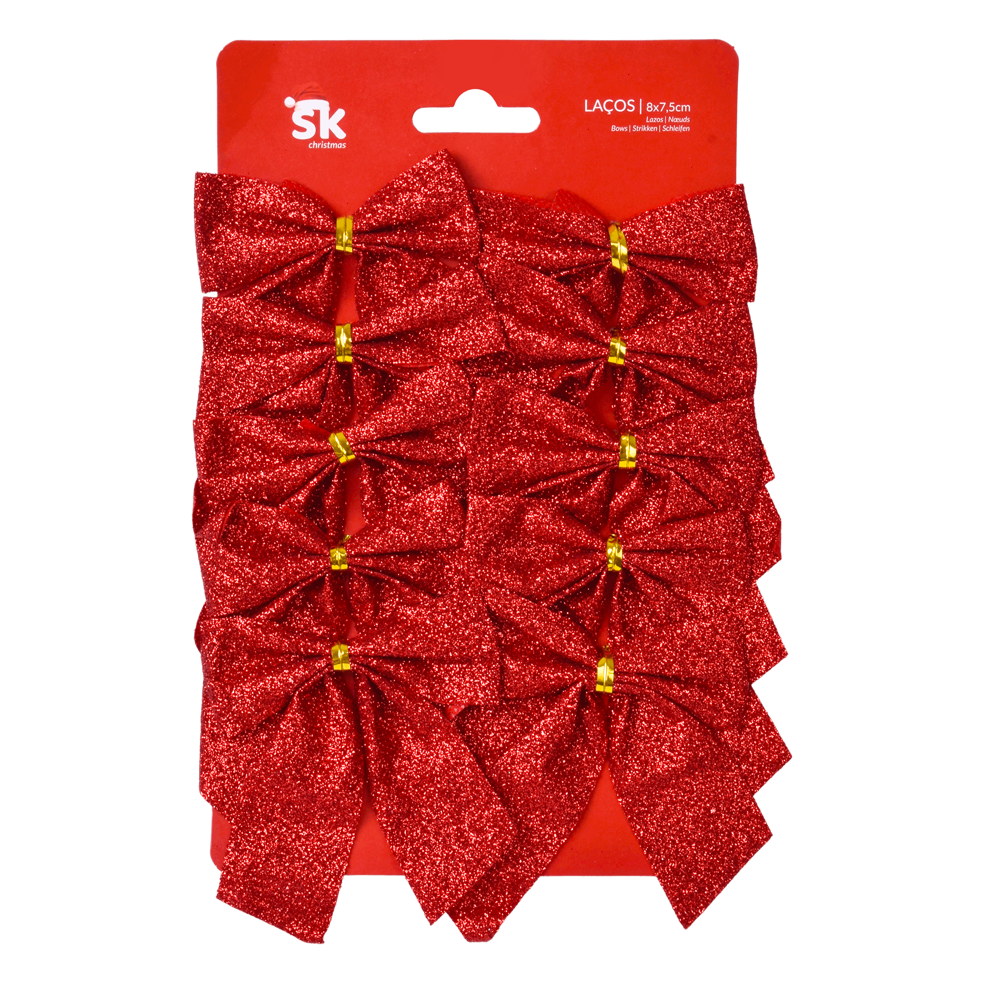 Decoração Natal Laço Vermelho