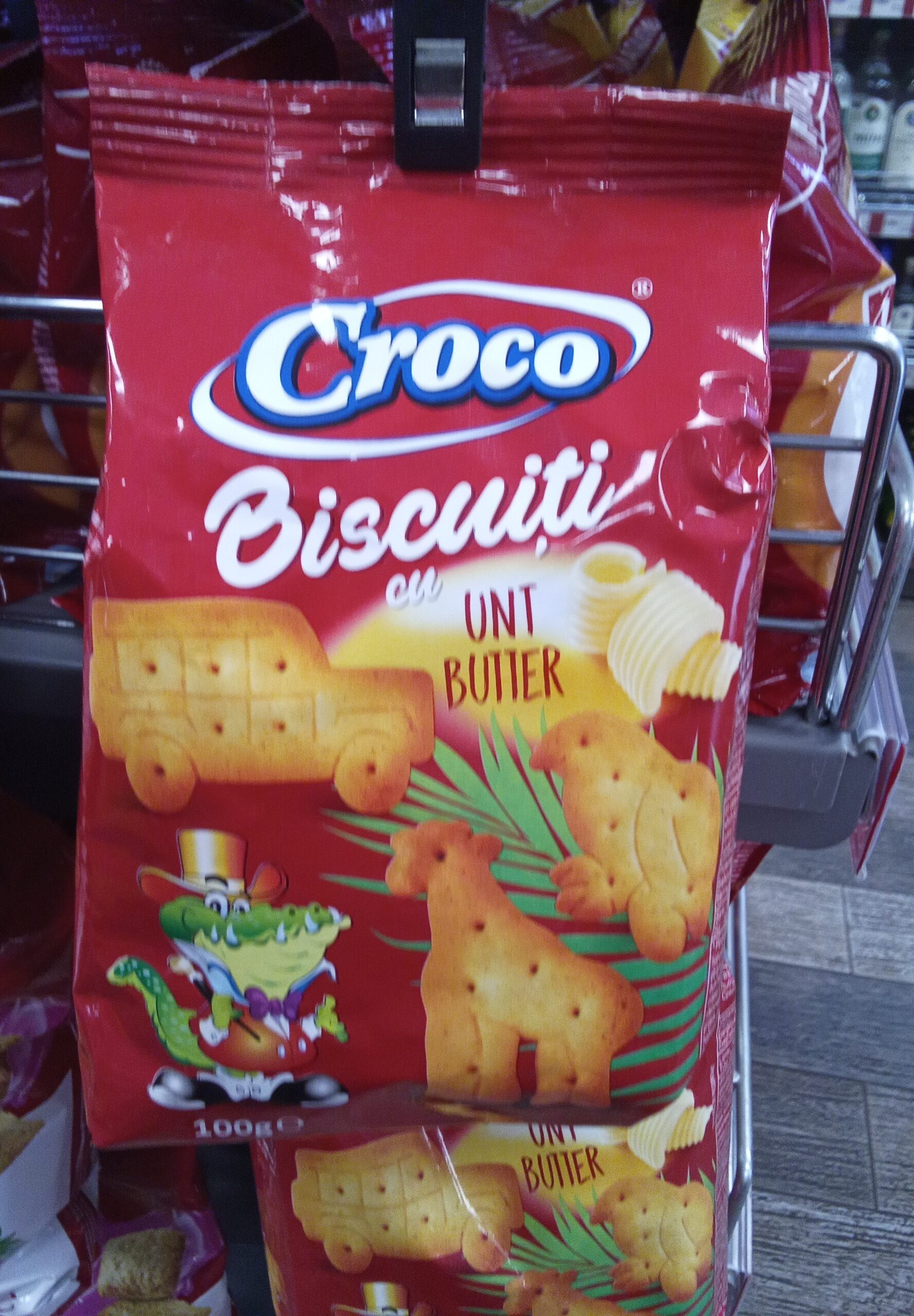 Croco Biscuit Manteiga 100 gr
