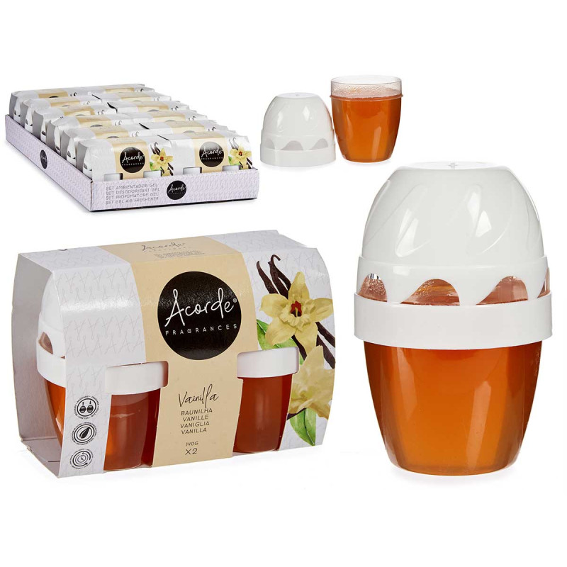 Ambientador Gel Baunilha 2x140g