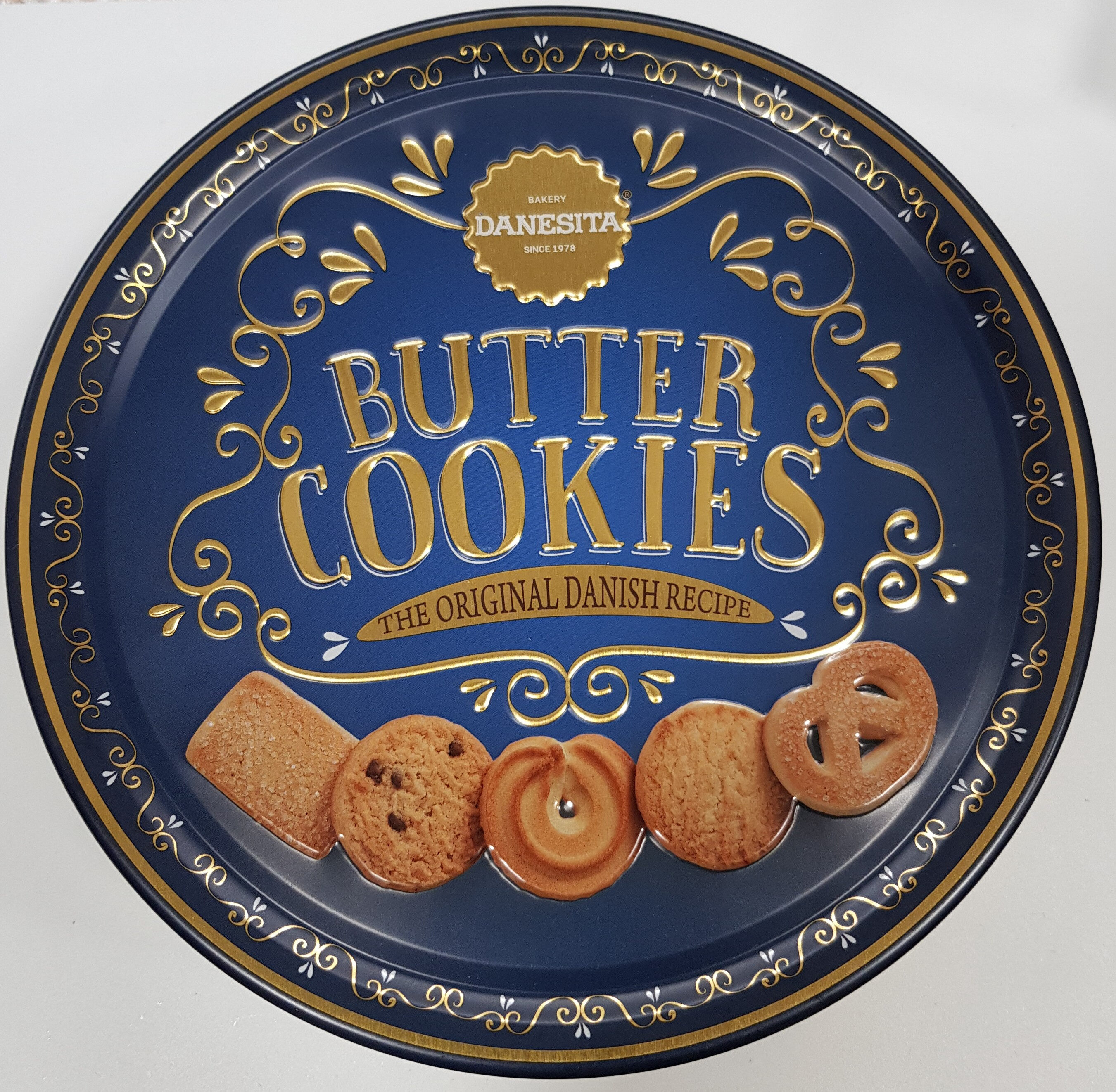Bolacha Butter Cookies Lata 454 Gr