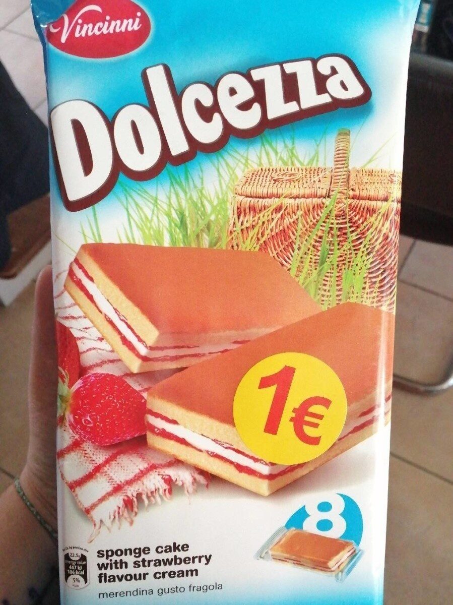 Dolcezza Strawberry 180 gr Vincini