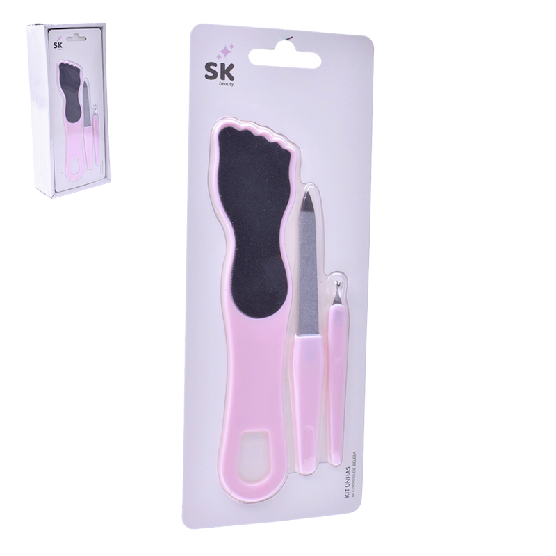 Conjunto Manicure 3 Pcs
