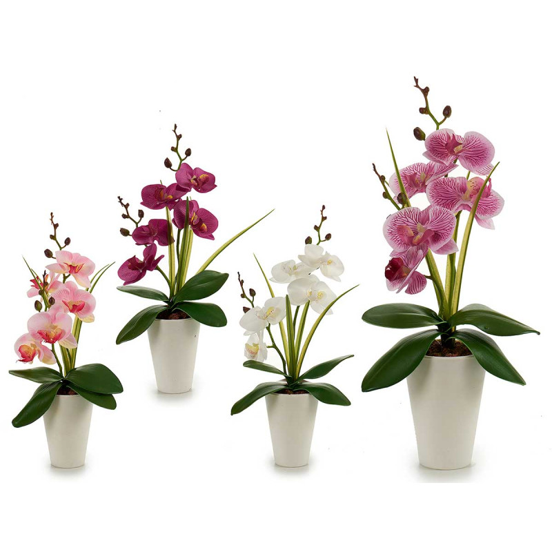 Vaso Orquidea Artificial 37 cm