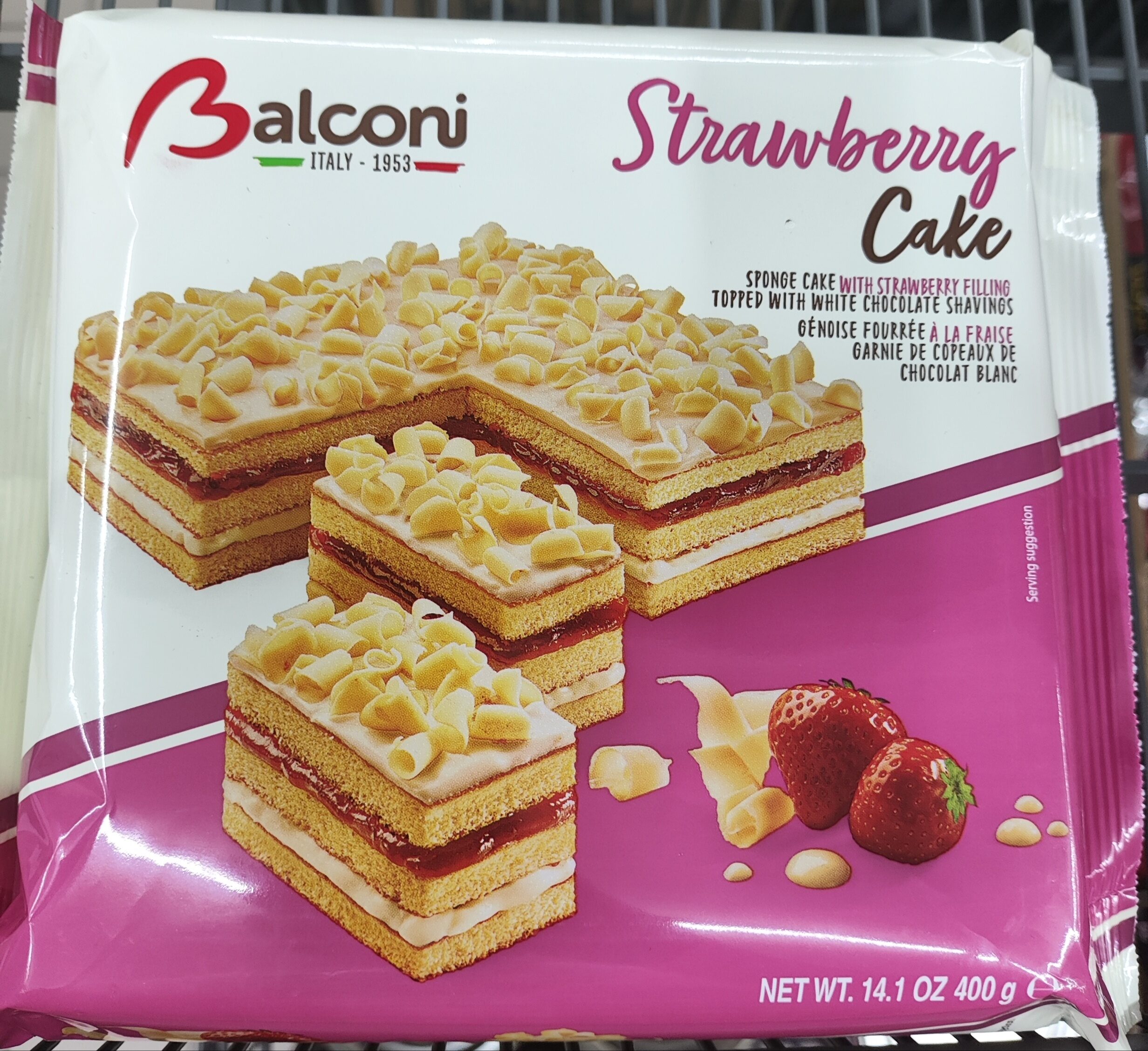 Balconi Tarte Strawberry 400 Gr