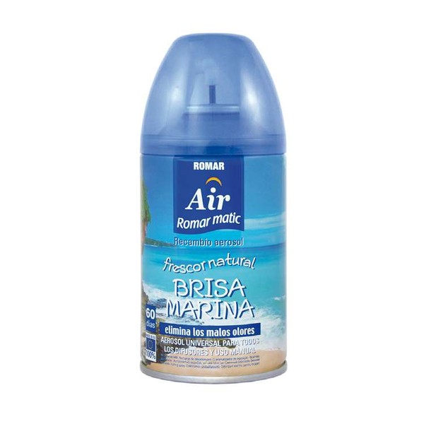 Amb. Spray Brisa Marinha Recarga 250ml Romar