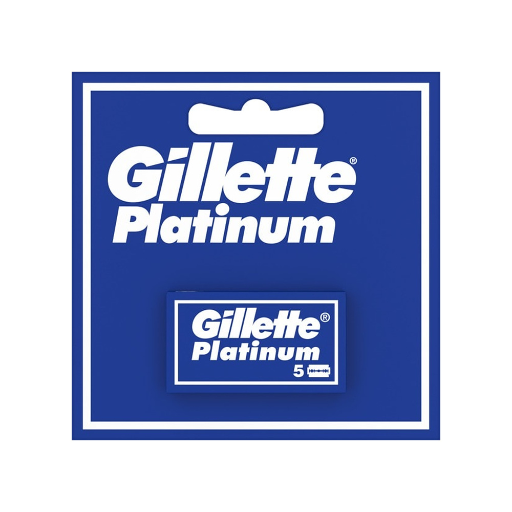 Gillette Platinum Lamina 5 unid