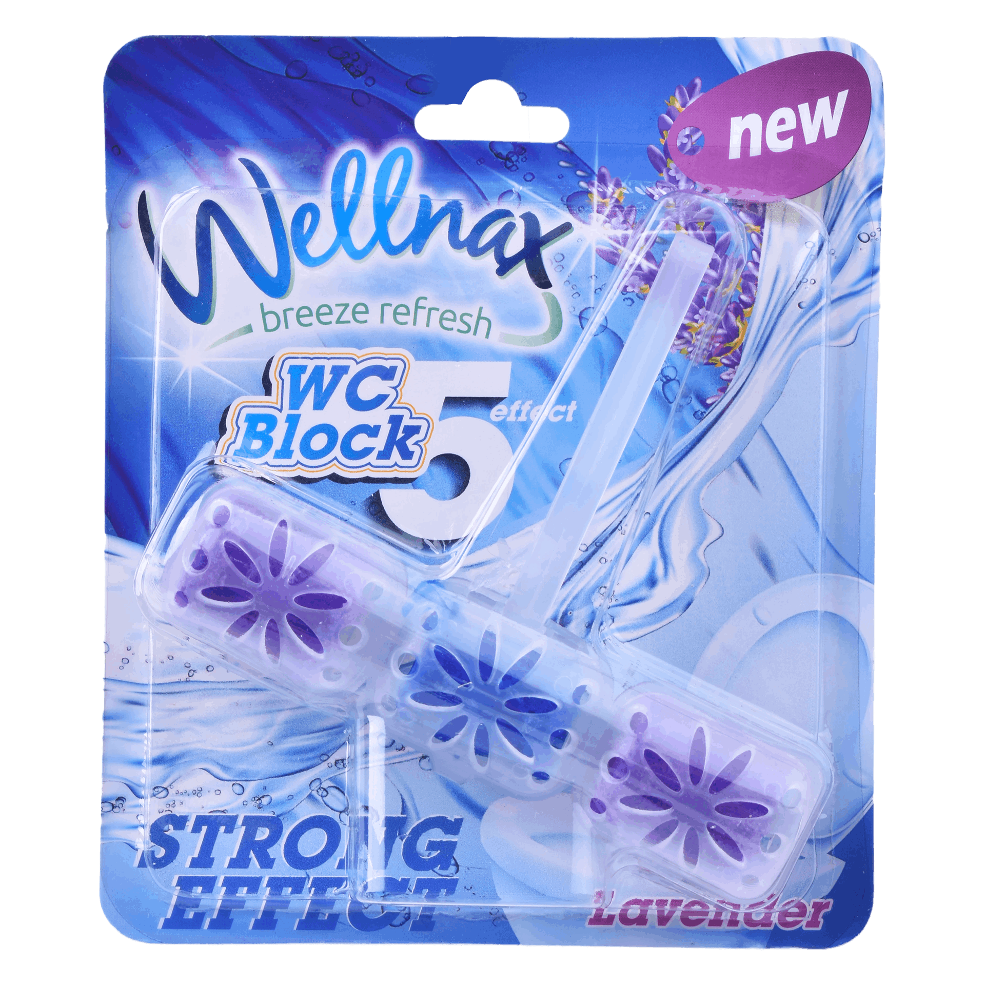 Wellnax Bloco Wc Lavanda 57 gr