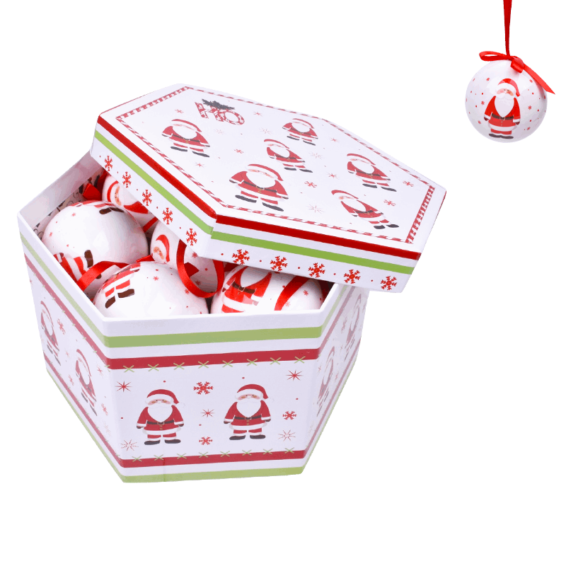 Decoração Natal Bolas Cx14 unid