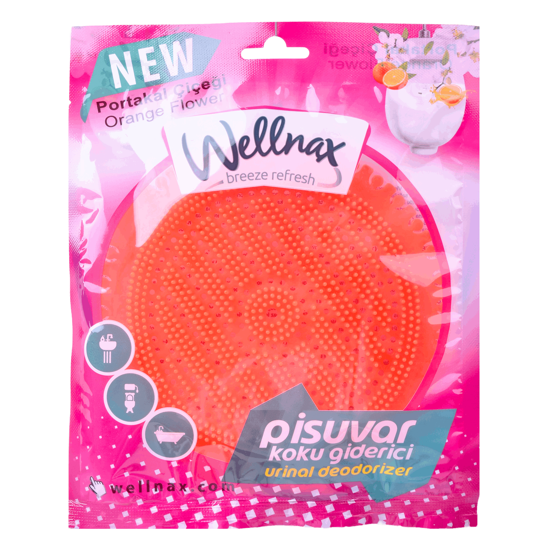 Wellnax Ambientador P/Urinol Floral 50 gr