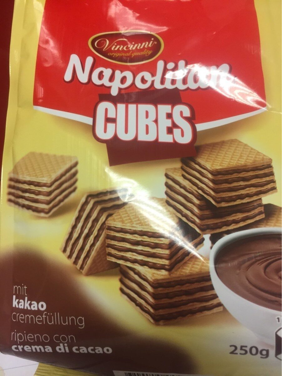 Napolitana Cubes Avelâ 250 Gr Vincinni
