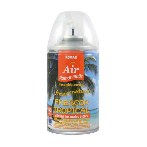 Amb. Spray Tropical Recarga 250ml Romar