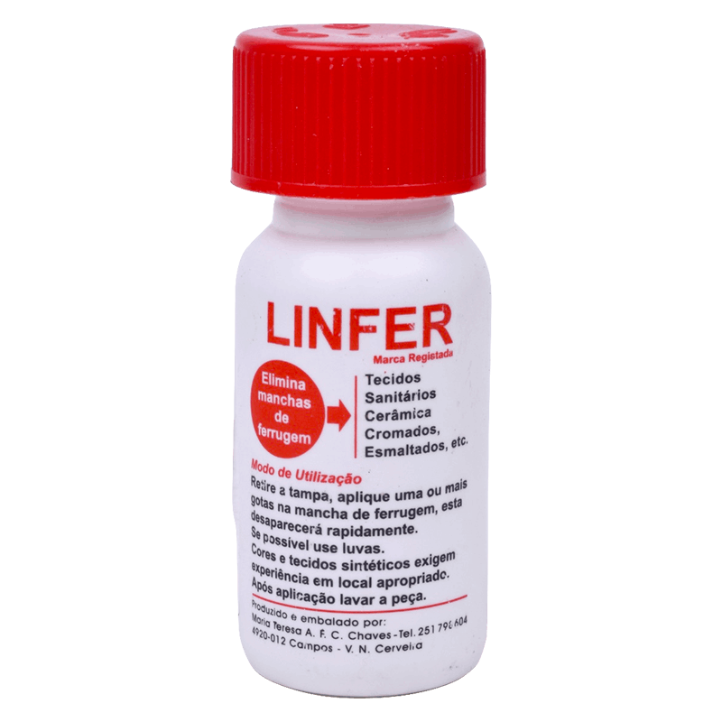 Linfer Tira Ferrugem 60 ml