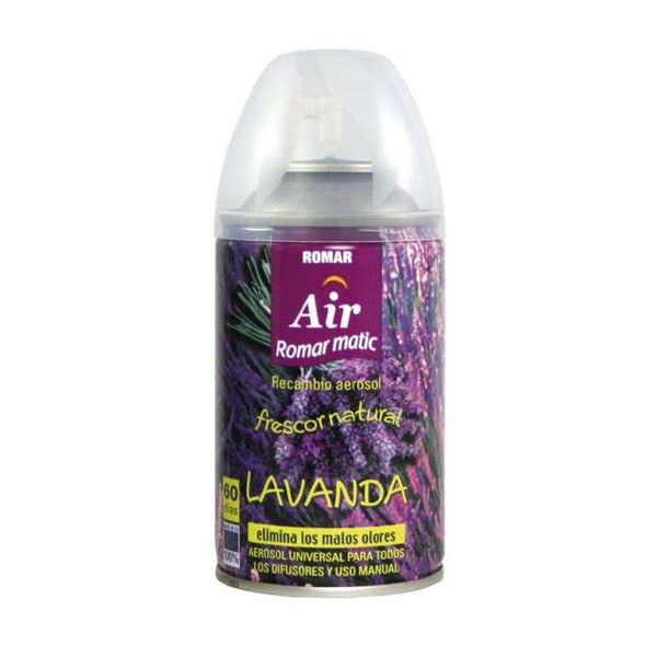 Amb. Spray Lavanda Recarga 250ml Romar
