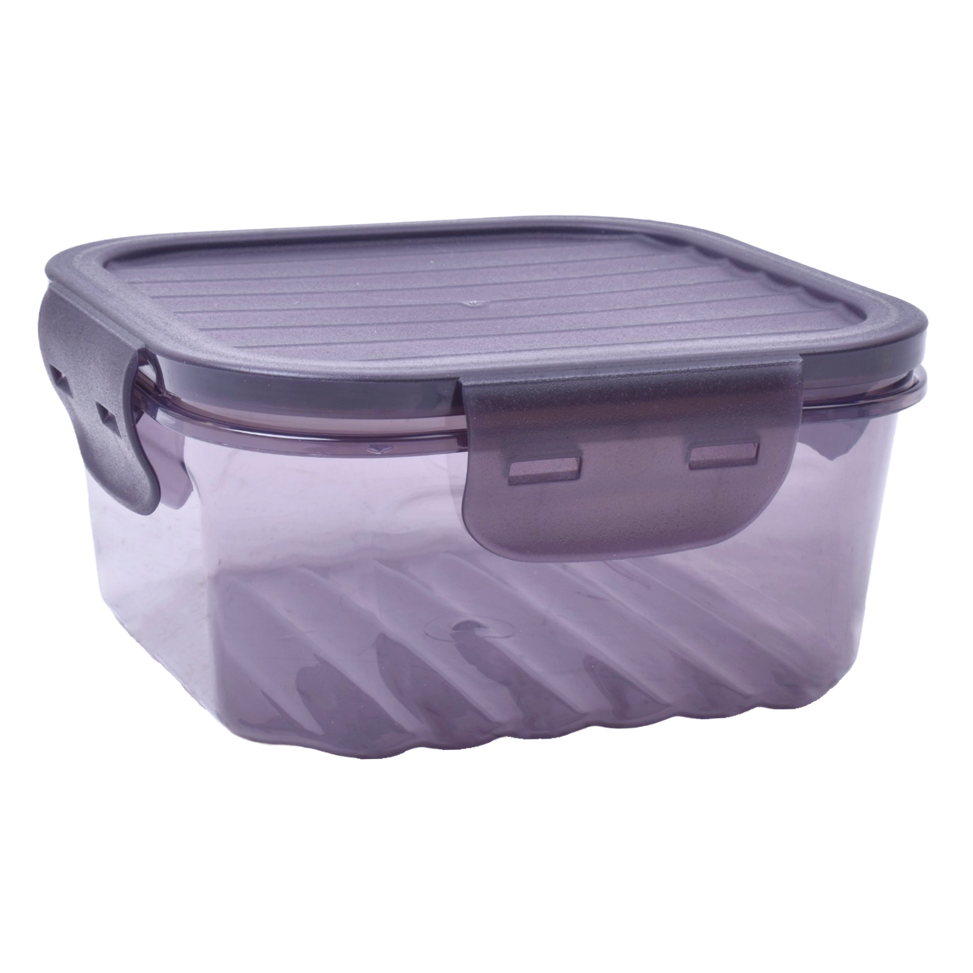 Caixa Plastica Quadrada Preta 1400 ml