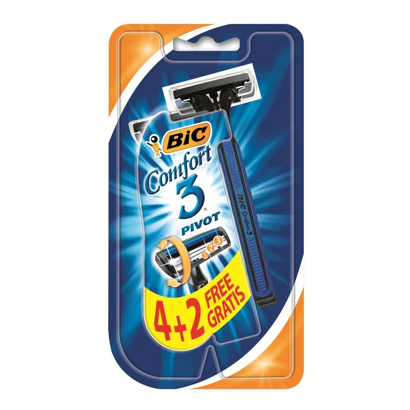 Bic Laminas Confort 3 Pivot  4+2