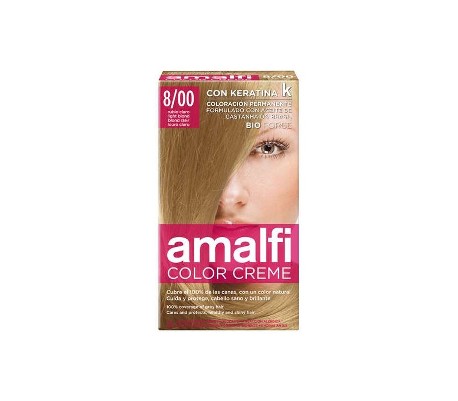 Amalfi Tinta Cabelo Louro 8/00