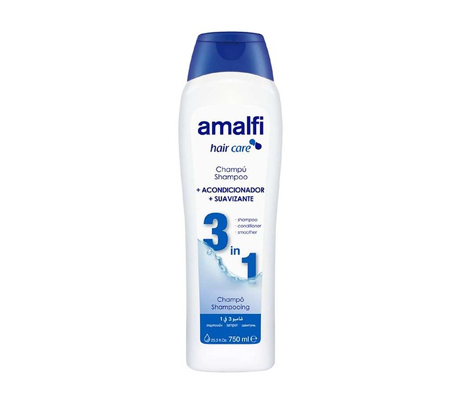 Amalfi Shampoo 3 em 1  750 ml