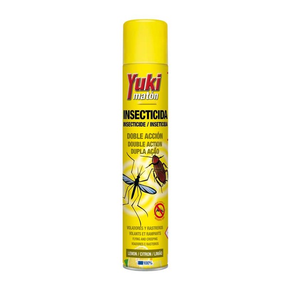 Inseticida Dupla Acção Limão 750 ml Yuki