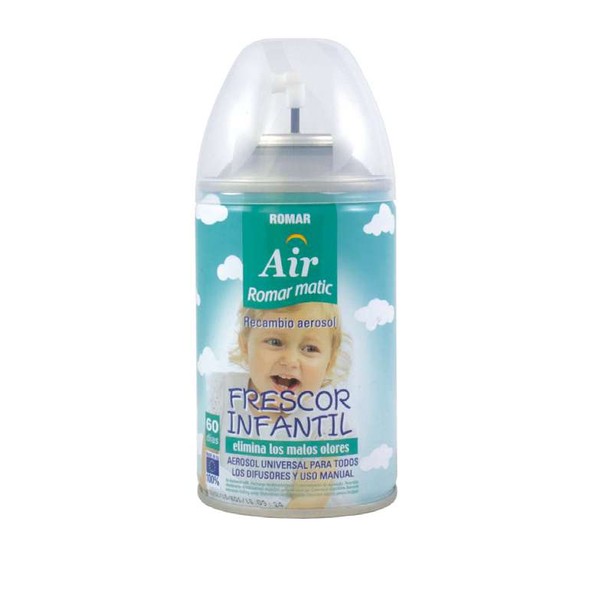 Amb. Spray Infantil Recarga 250ml Romar