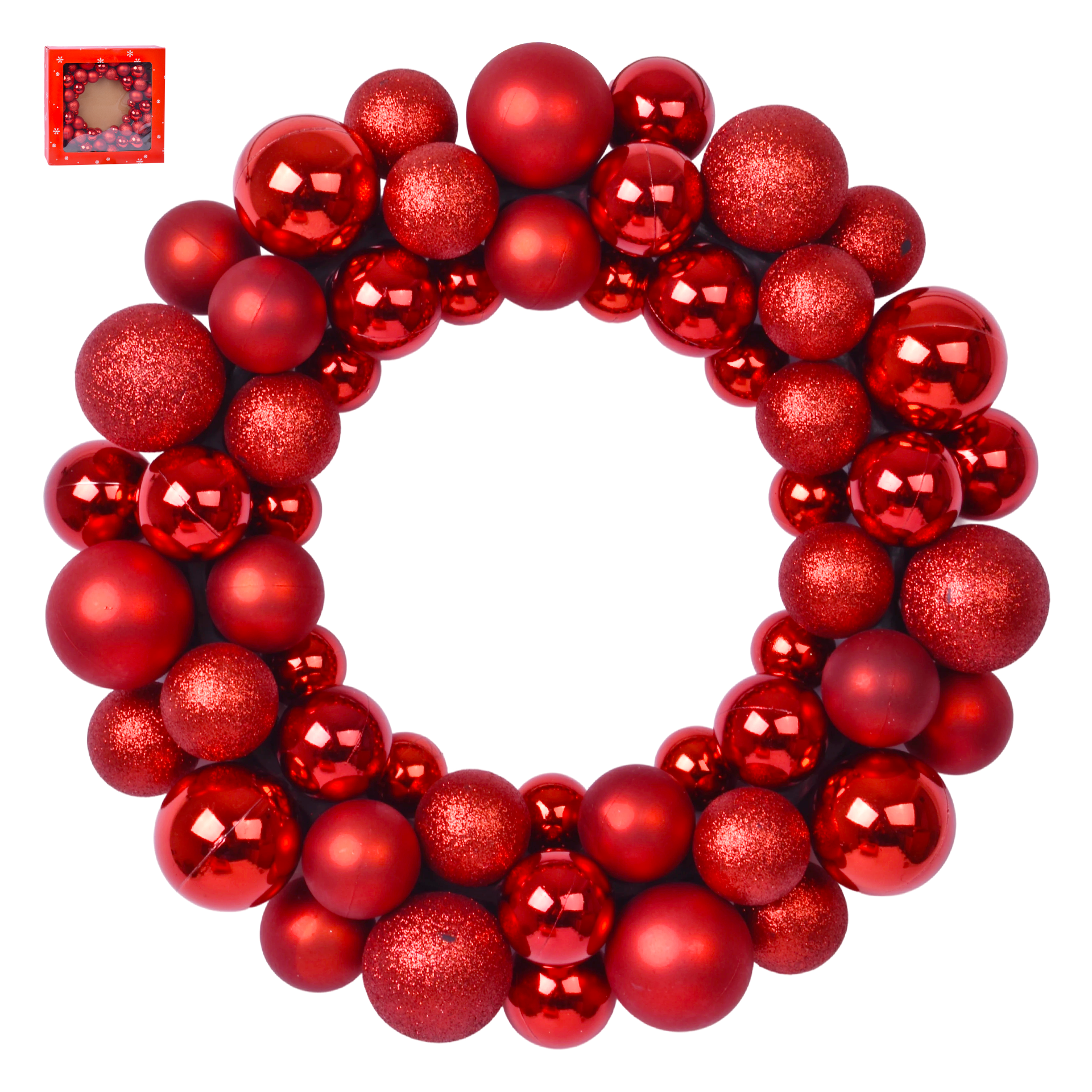 Decoração Natal Coroa 35 cm