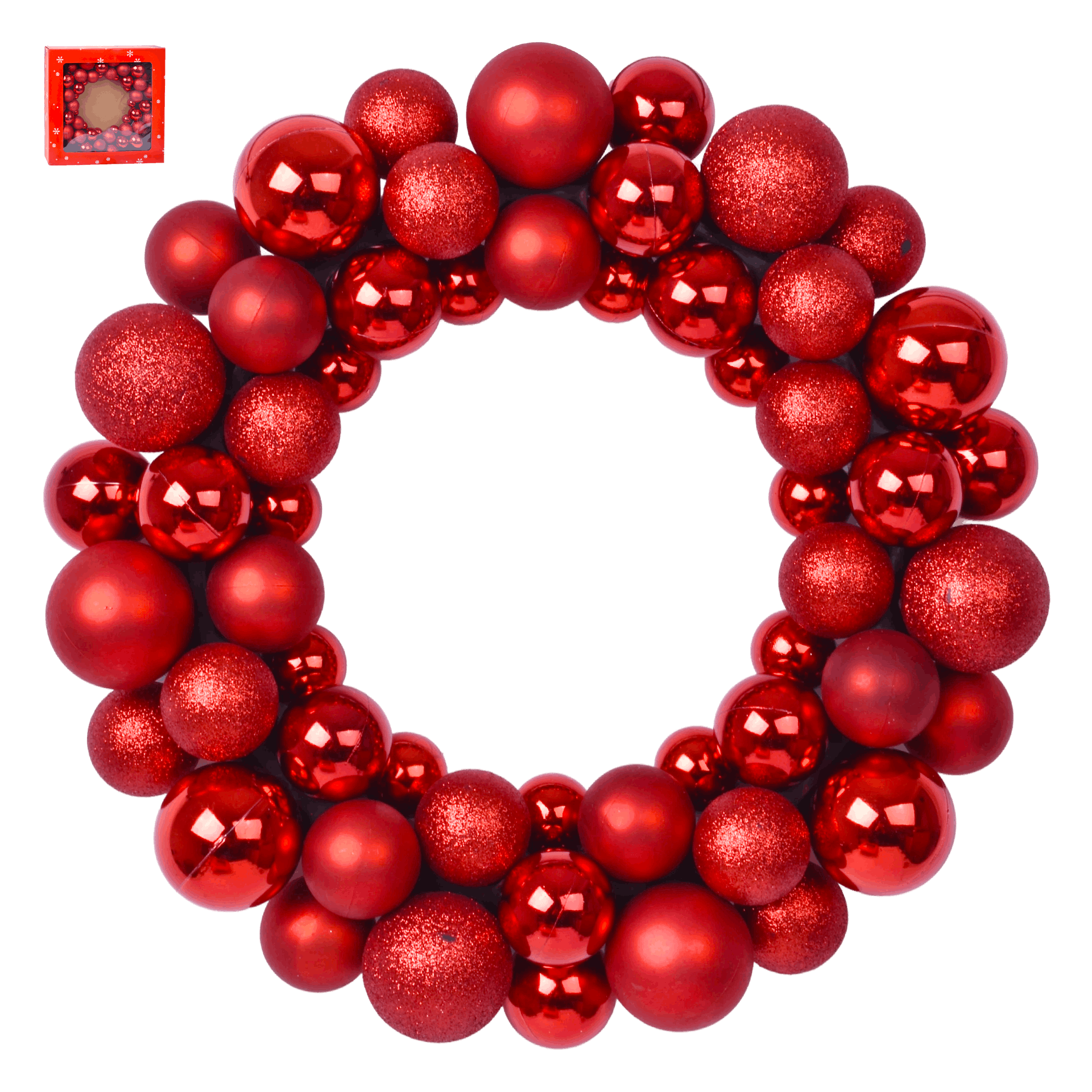 Decoração Natal Coroa 35 cm