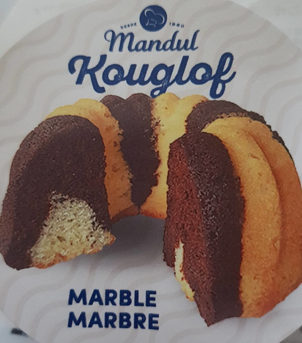 Kouglof Marble 400 Gr Mandul