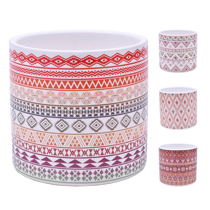 Garden Vaso Decorado 11,5 x 10,5 cm