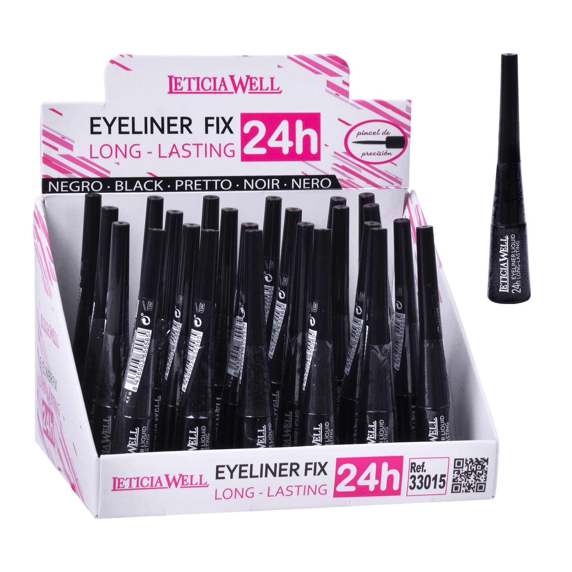 Eye Liner Long Lasting 12H 24 unid