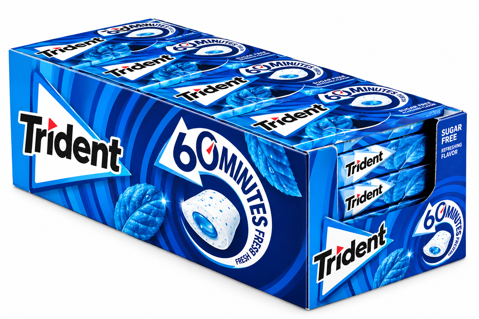 Trident 60 Minutos Peppermint 16 Uni