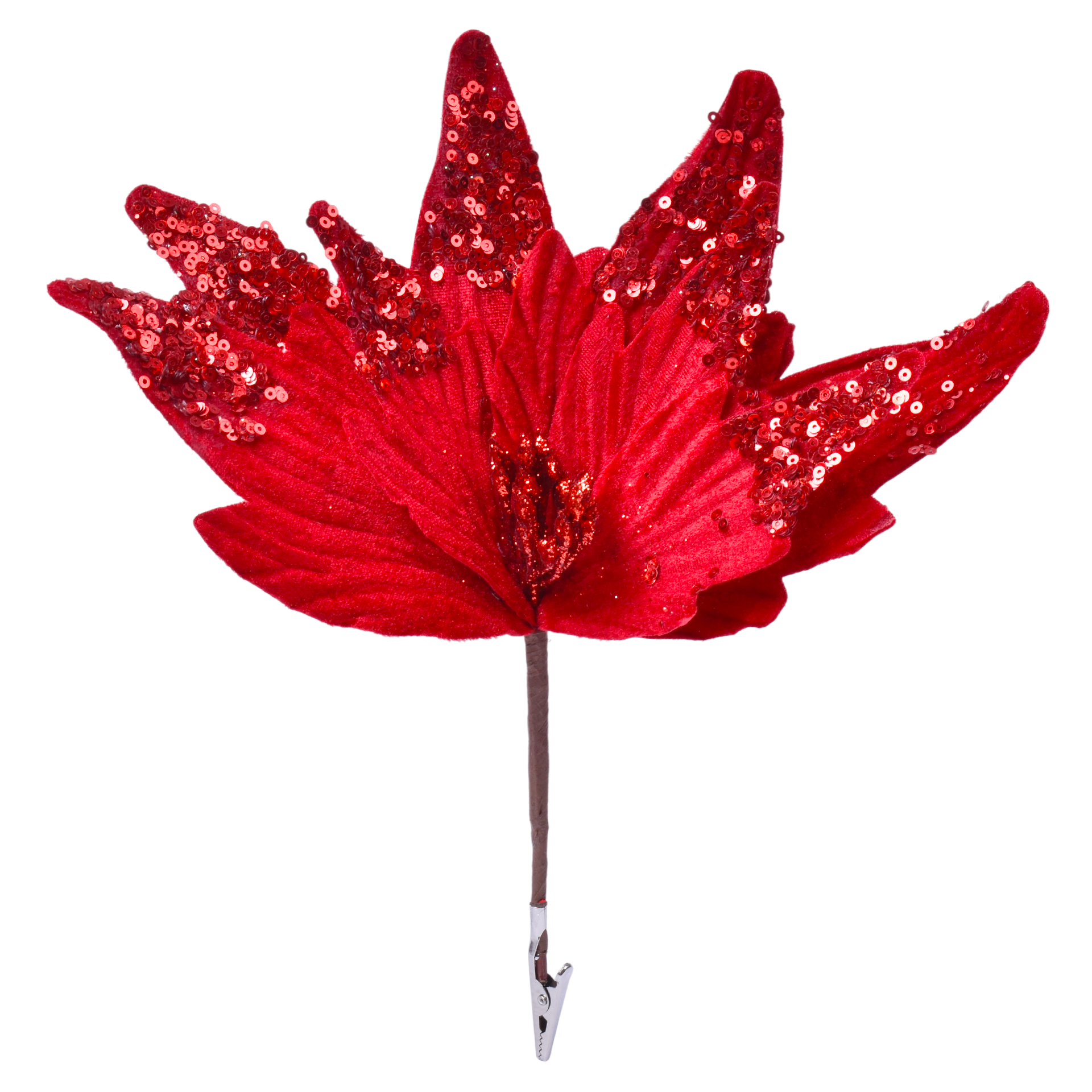 Decoração Flor Natal 29 cm