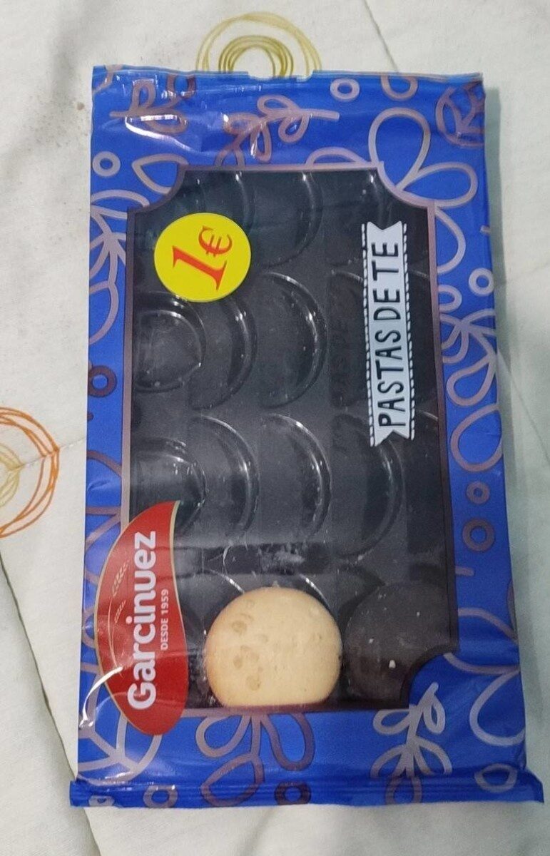 Garcinuez Pastas de Té 180 gr
