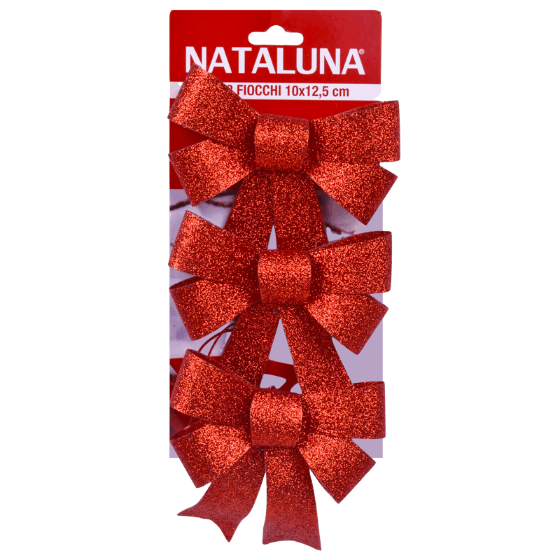 Decoração Natal Laço Vermelho